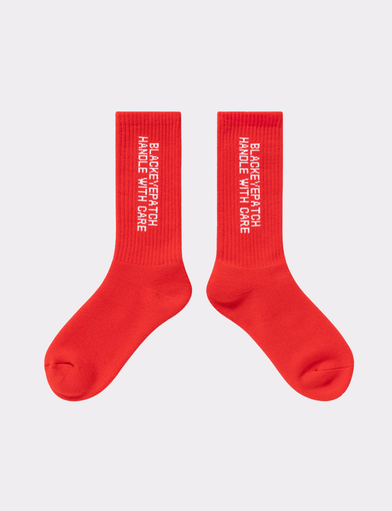 HANDLE WITH CARE SOCKS