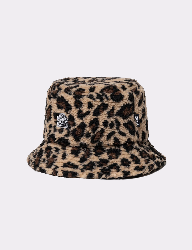 OG LABEL LEOPARD BOAR BUCKET HAT