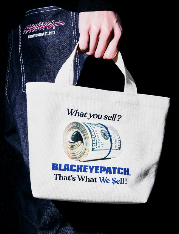 WHAT WE SELL MINI TOTE BAG