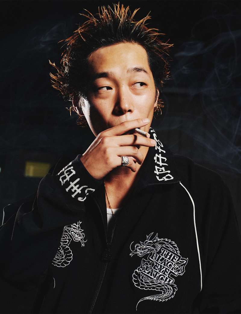 DRAGON JERSEY TRACK JACKET