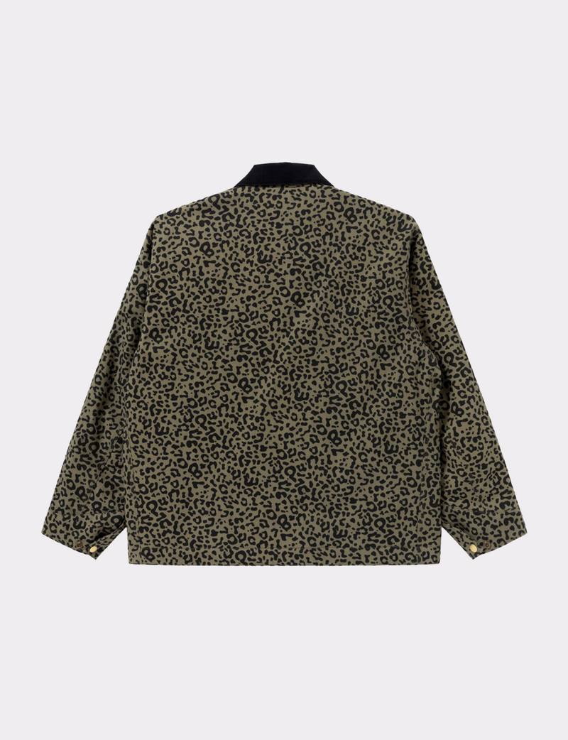 OG LABEL LEOPARD WORK JACKET