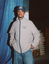 HWC 2 TONE FLEECE JACKET