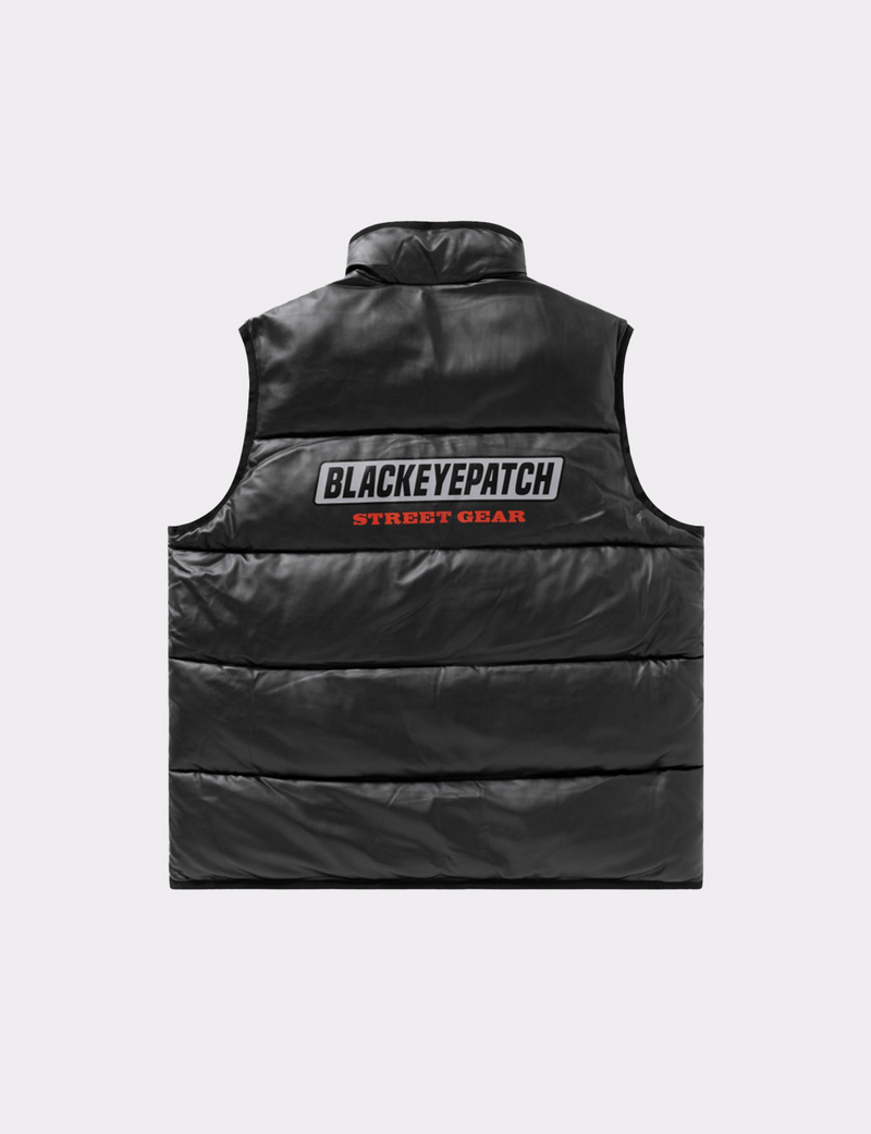 RACING LOGO PUFFER VEST