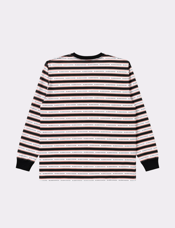 LOGO BORDERED L/S TEE