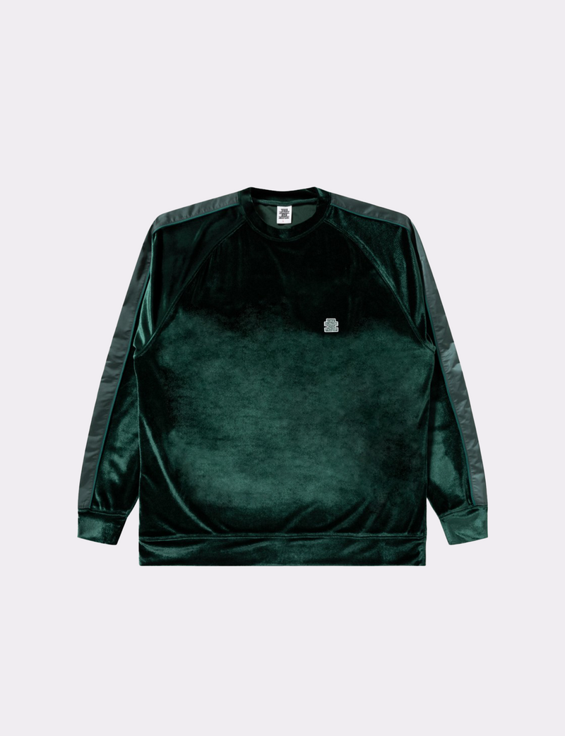 SMALL OG LABEL VELOUR CREW