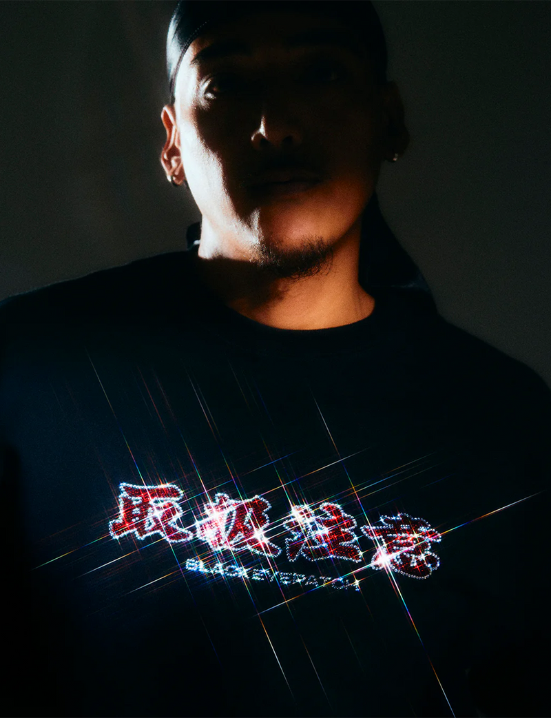 HWC RHINESTONE CREW SWEAT