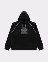 OUTLINED OG LABEL FLEECE HOODIE