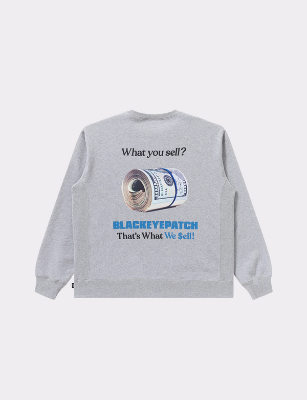 WHAT WE SELL CREW SWEAT