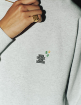 SMALL OG LABEL DECO CREW SWEAT