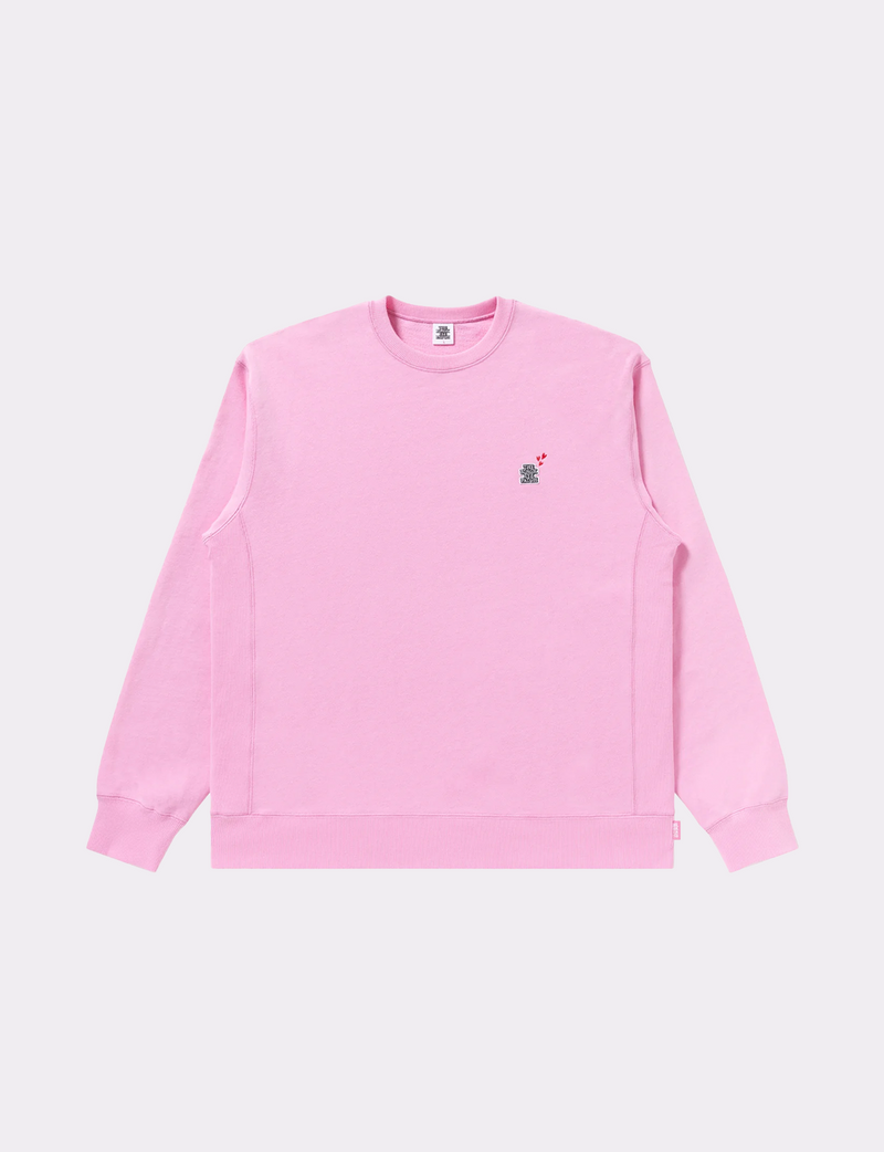 SMALL OG LABEL DECO CREW SWEAT