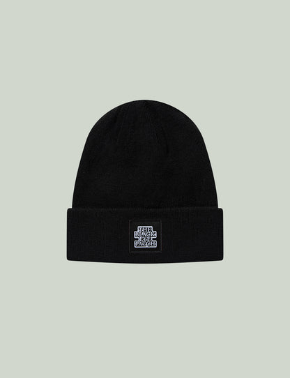 OG LABEL PATCHED BEANIE