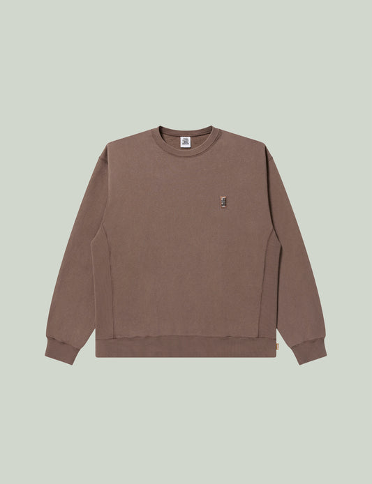 HWC EMBROIDERED PIGMENT DYED CREW SWEAT