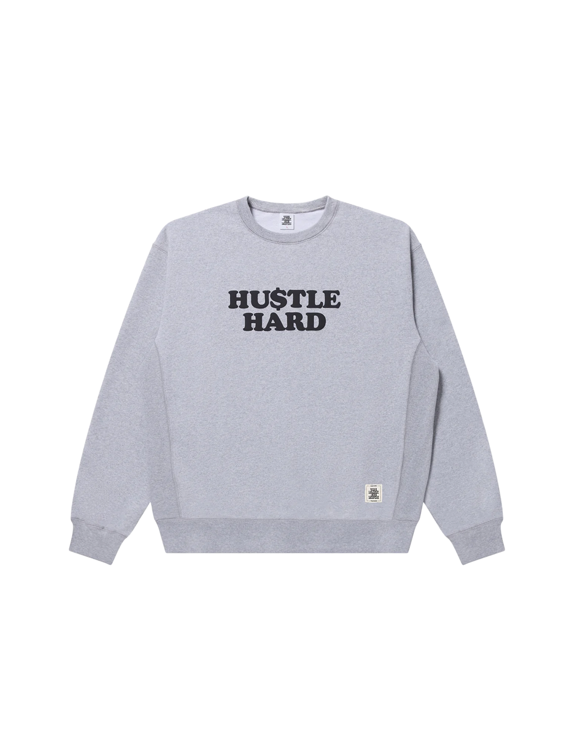 HUSTLE HARD CREW SWEAT