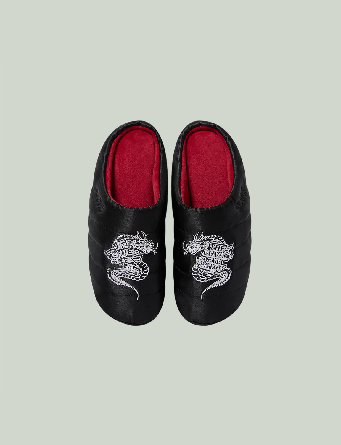 BlackEyePatch - SATIN DRAGON SUBU SANDALS – The Contemporary Fix Kyoto