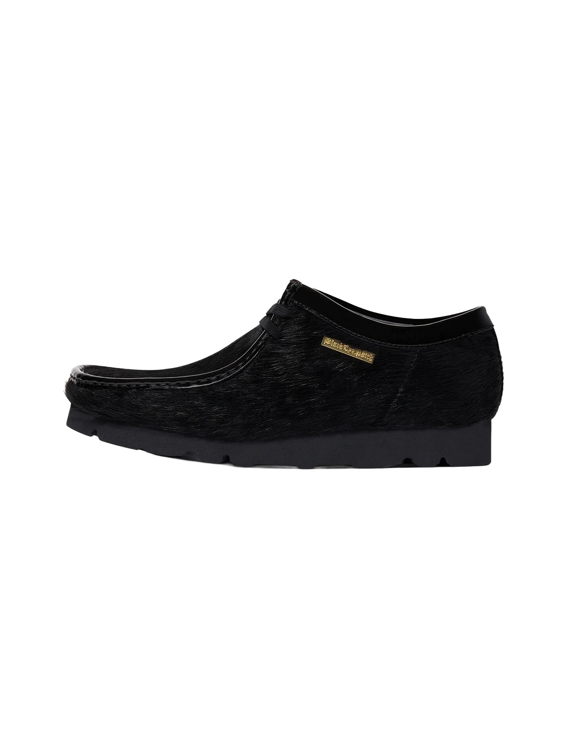 Clarks Wallabee Black Hair On BlackEyePatch atmos