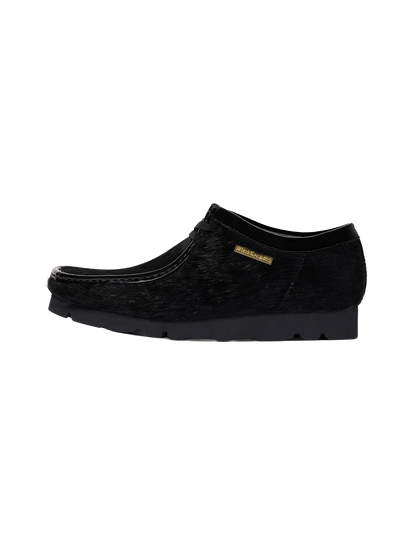 Clarks Wallabee Black Hair On BlackEyePatch atmos
