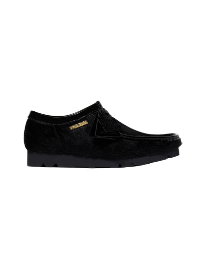 Clarks Wallabee Black Hair On BlackEyePatch atmos