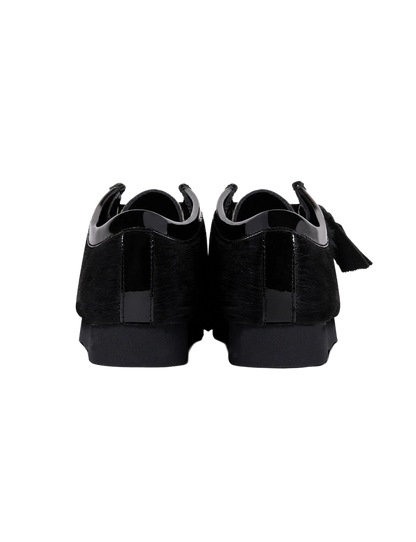 Clarks Wallabee Black Hair On BlackEyePatch atmos