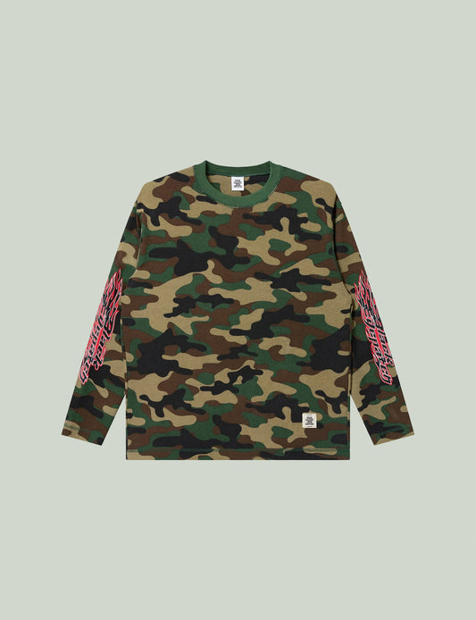 FLAME LOGO THERMAL L/S TEE