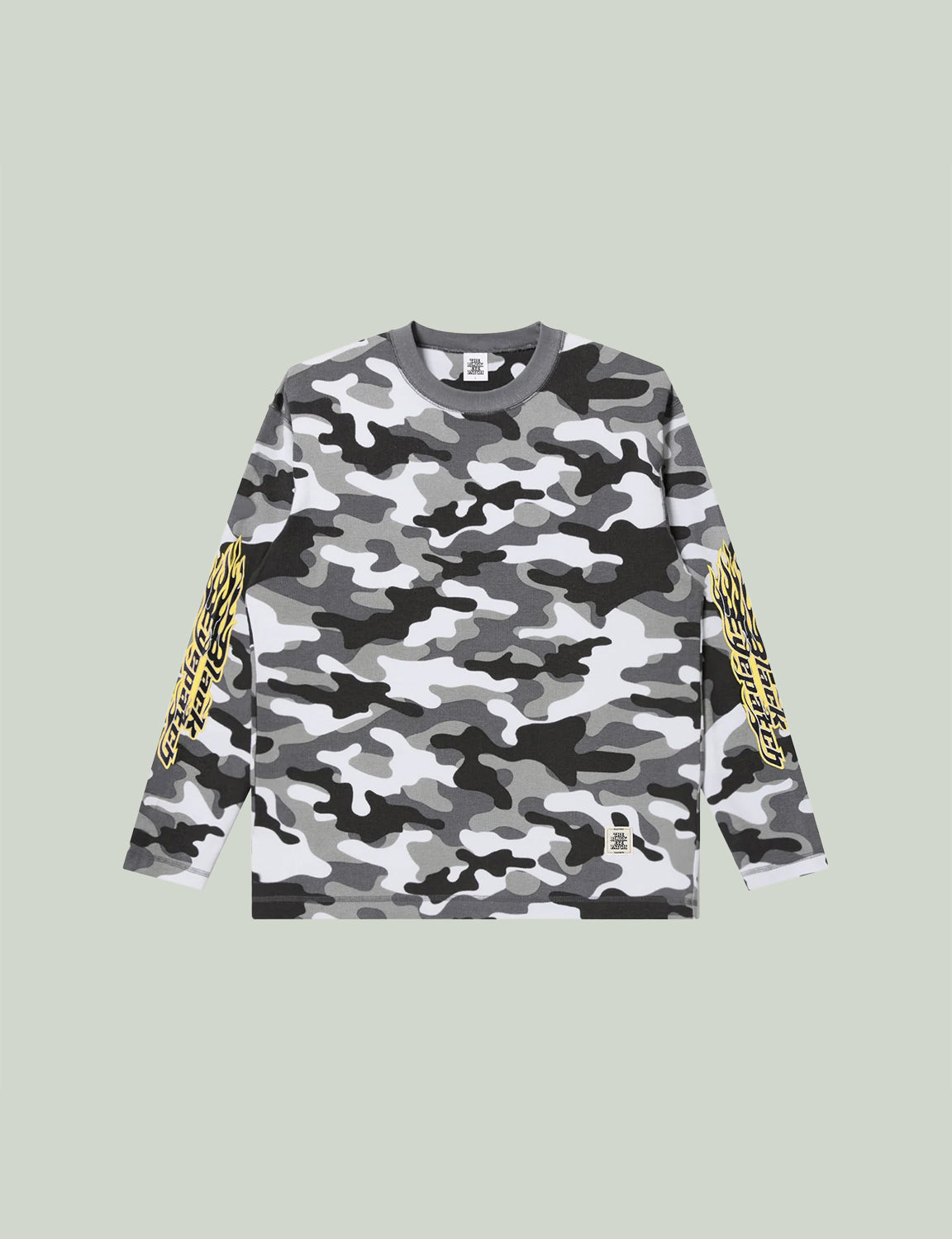 BLACK EYE PATCH 迷彩 ロンT さく BLACK EYE PATCH 迷彩 ロンT