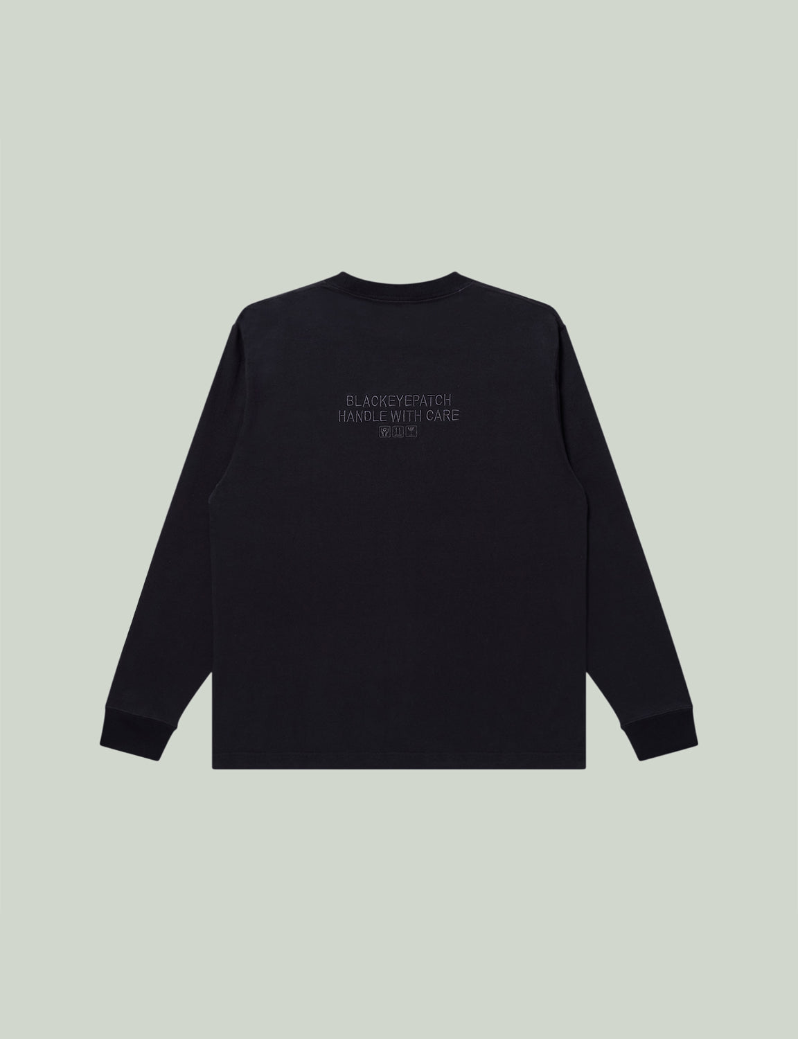 HWC SAME COLOR EMBROIDERED L/S TEE
