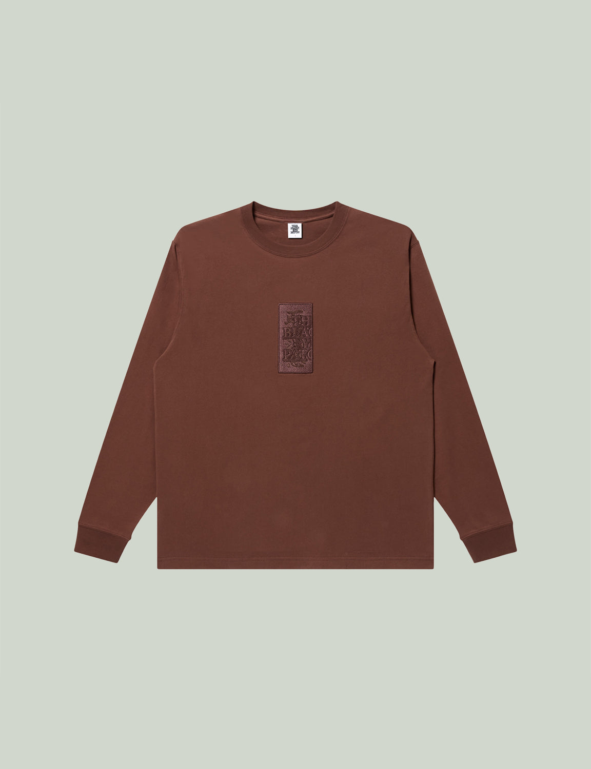 HWC SAME COLOR EMBROIDERED L/S TEE