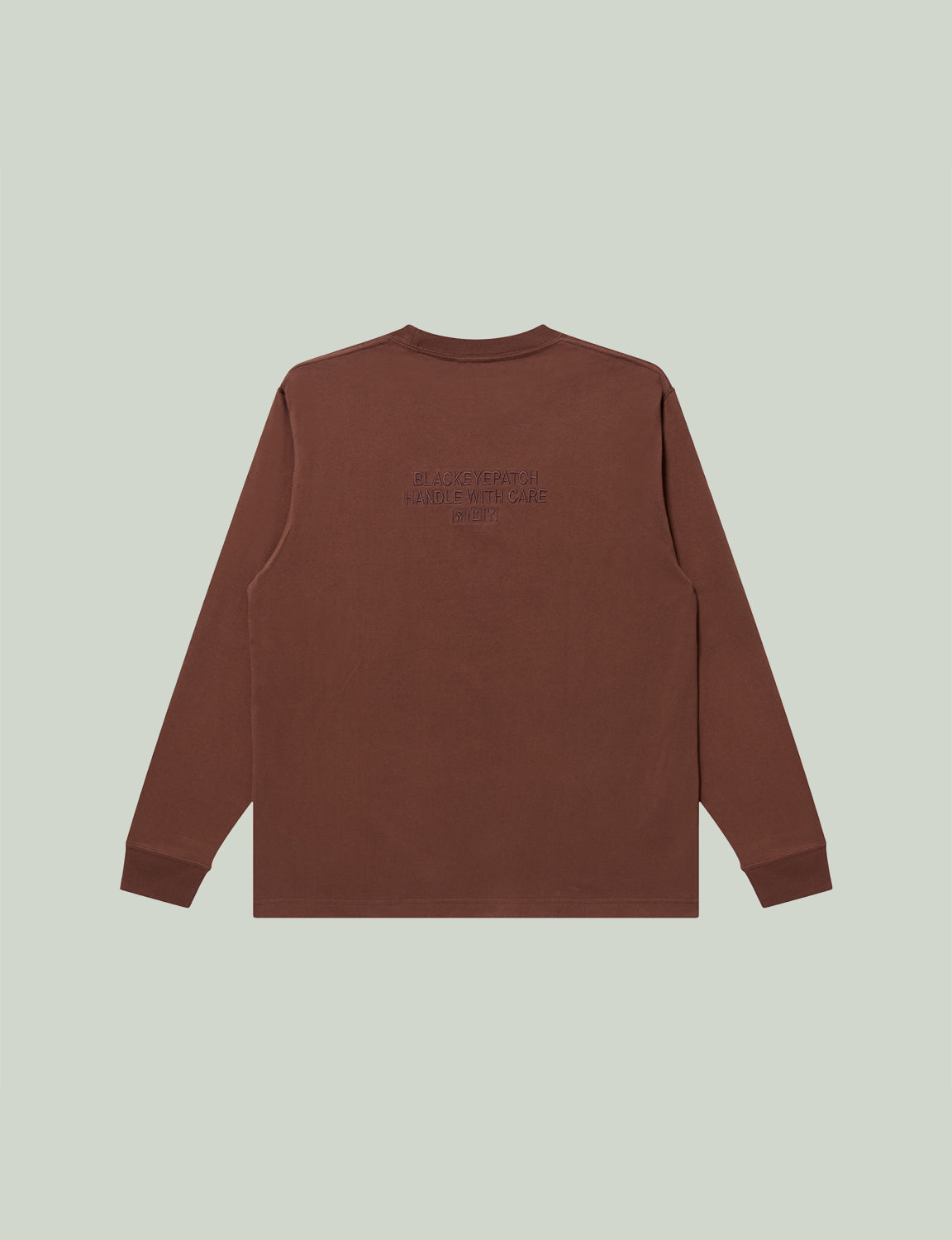 HWC SAME COLOR EMBROIDERED L/S TEE