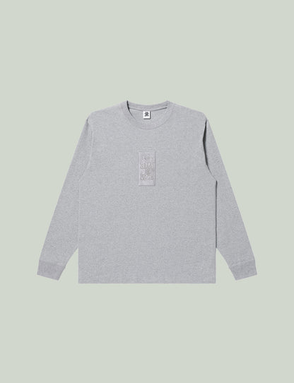 HWC SAME COLOR EMBROIDERED L/S TEE