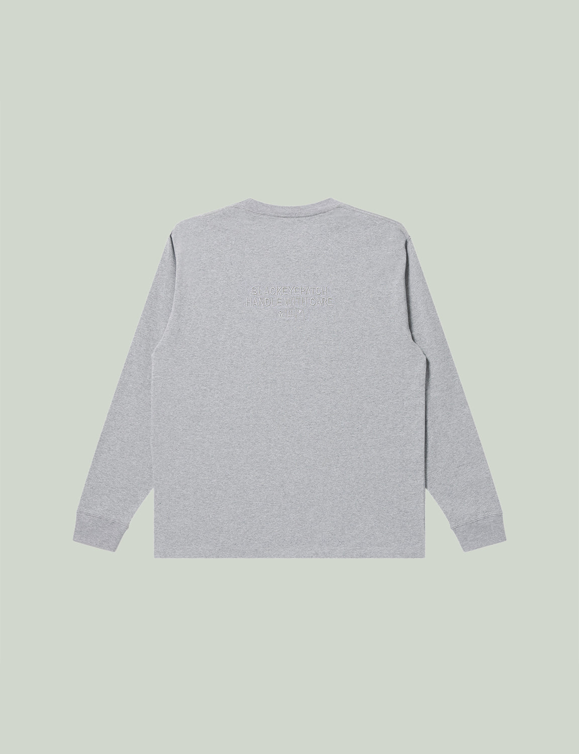 HWC SAME COLOR EMBROIDERED L/S TEE