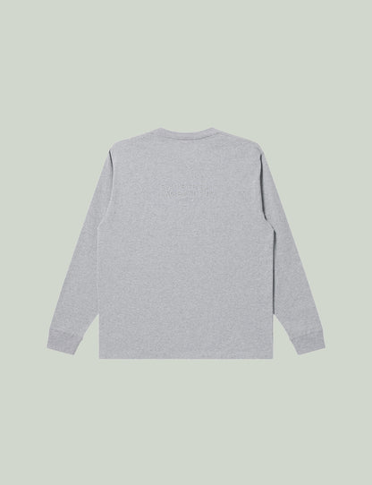 HWC SAME COLOR EMBROIDERED L/S TEE