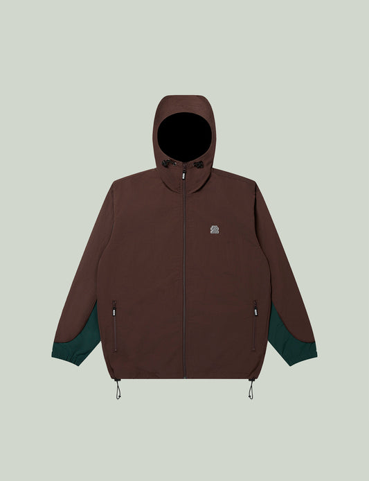 SMALL OG LABEL NYLON TRACK JACKET