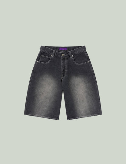 OG DRAGON BAGGY DENIM SHORTS
