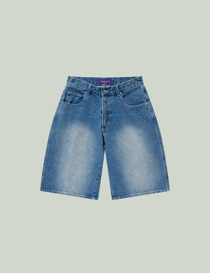 OG DRAGON BAGGY DENIM SHORTS