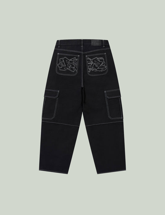 URBAN ARROWS BAGGY CARGO PANTS