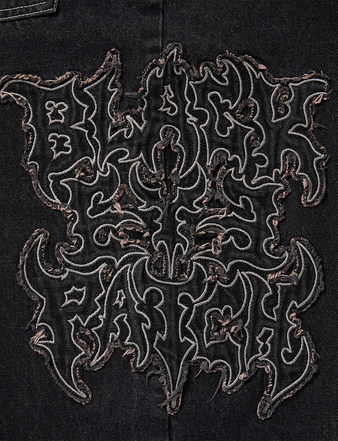 METAL LOGO EXTRA BAGGY JEANS