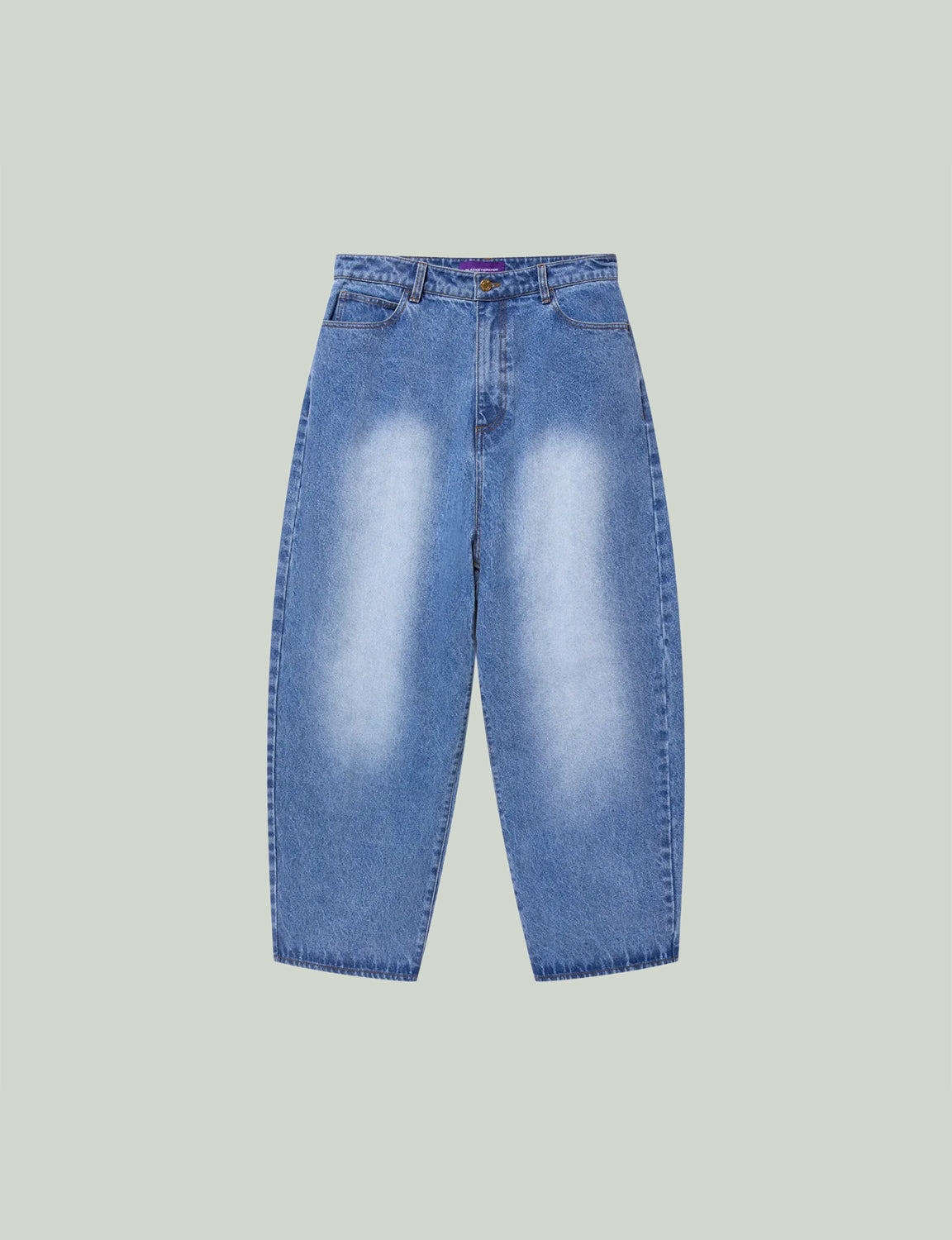 B EMBLEM EXTRA BAGGY JEANS