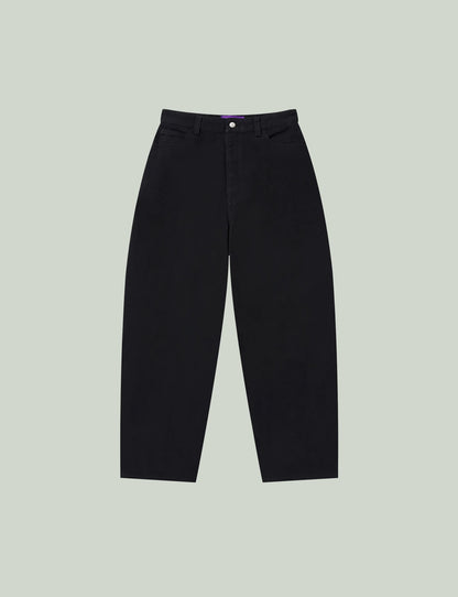 DRAGONS EMBROIDERED WASHED BAGGY PANTS