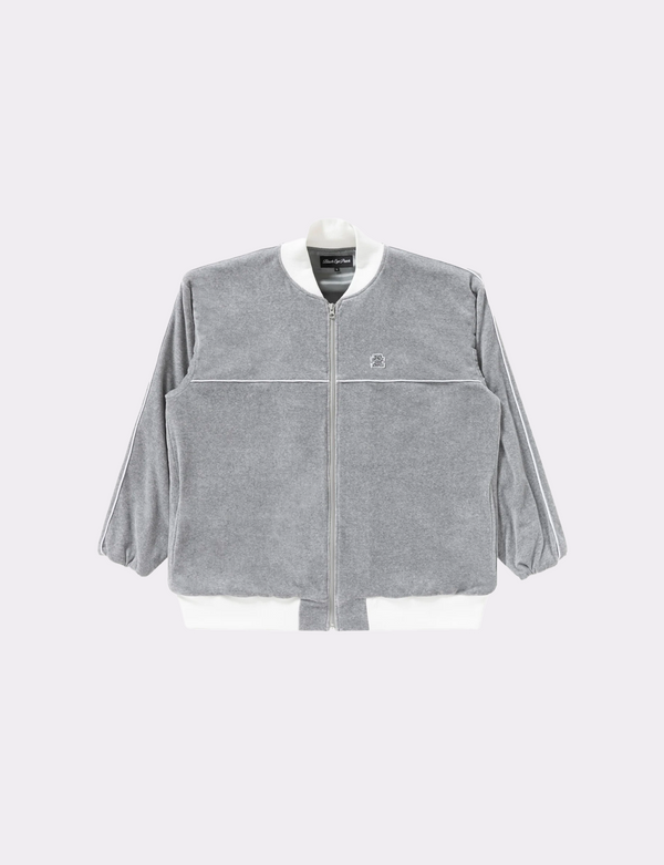 OG LABEL PIPING VELOUR TRACK JACKET