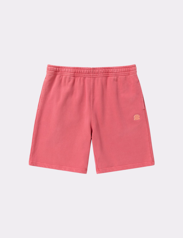 PIGMENT DYED SMALL OG LABEL SWEAT SHORTS
