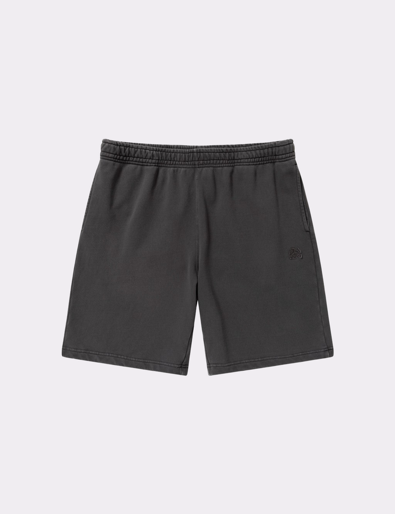PIGMENT DYED SMALL OG LABEL SWEAT SHORTS