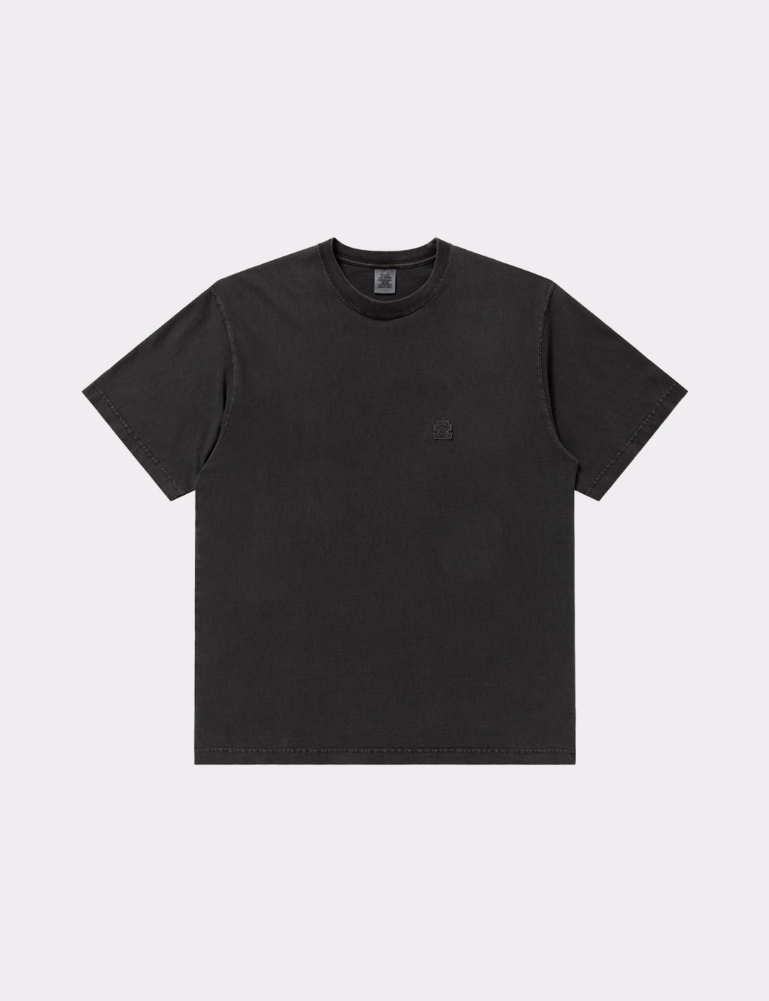 PIGMENT DYED SMALL OG LABEL TEE BLACK