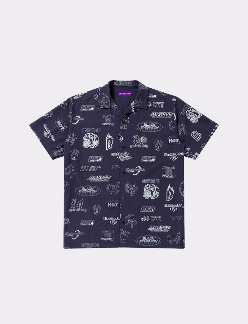 SKETCHED LOGOS S/S SHIRT