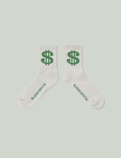 DOLLAR SIGN SOCKS