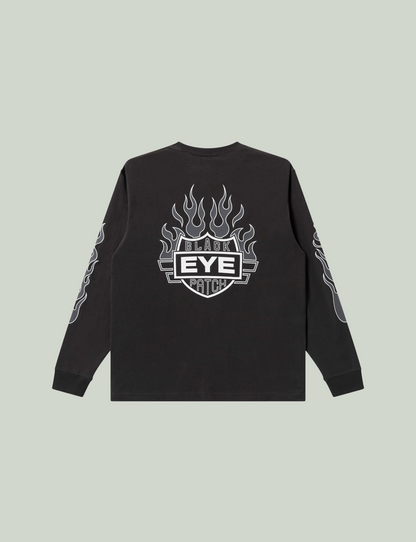 FLAME RIDER LOGO L/S TEE