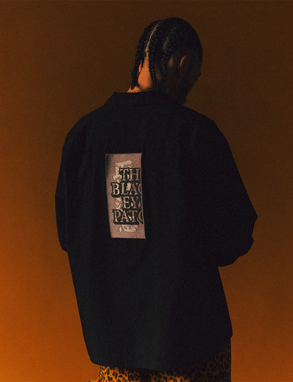 HWC EMBROIDERED OPEN COLLARED L/S SHIRT