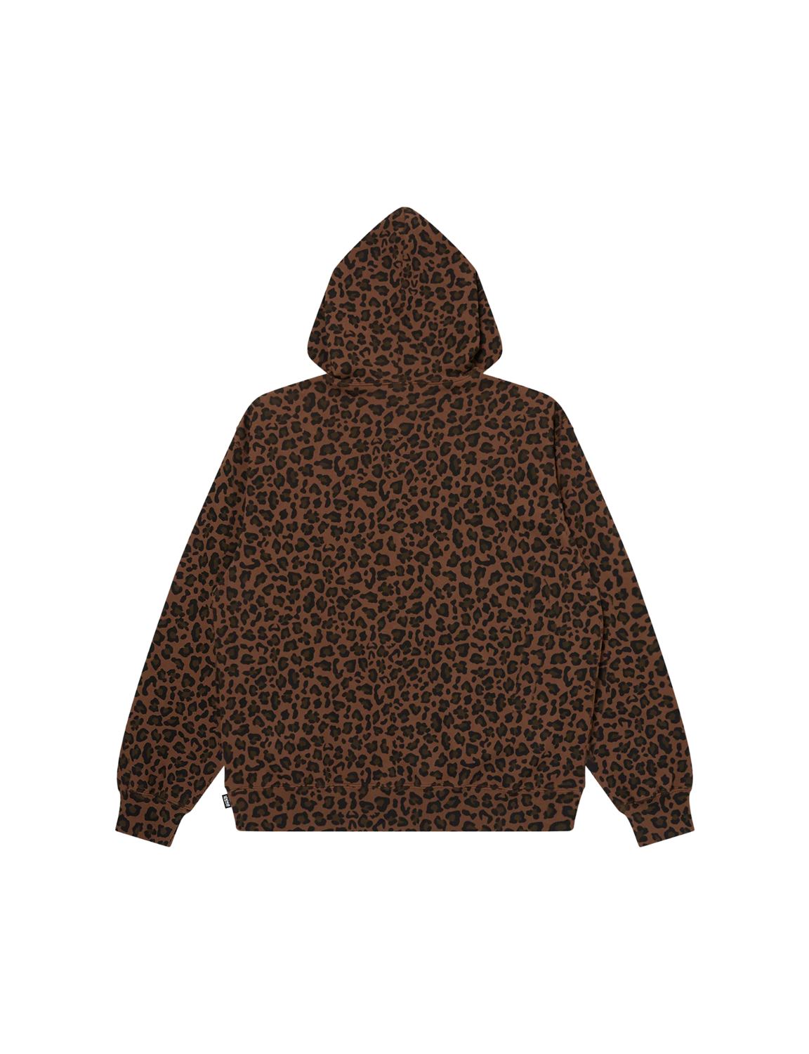 LEOPARD PATTERNED SMALL OG ZIP HOODIE