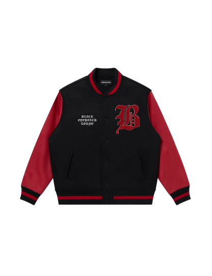 BlackEyePatch - OE BIG B MELTON VARSITY JACKET – The Contemporary