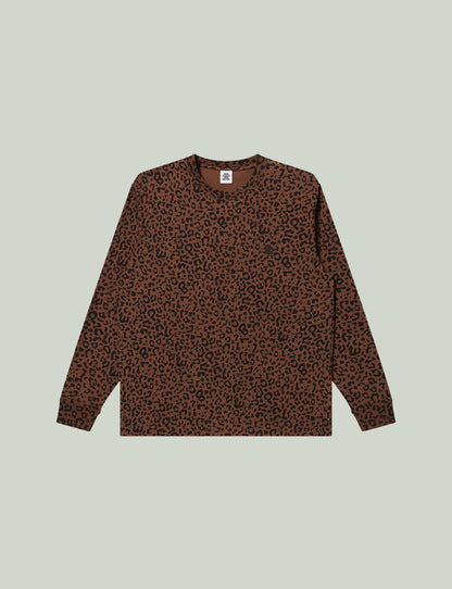 LEOPARD SAME COLORED SMALL OG L/S TEE