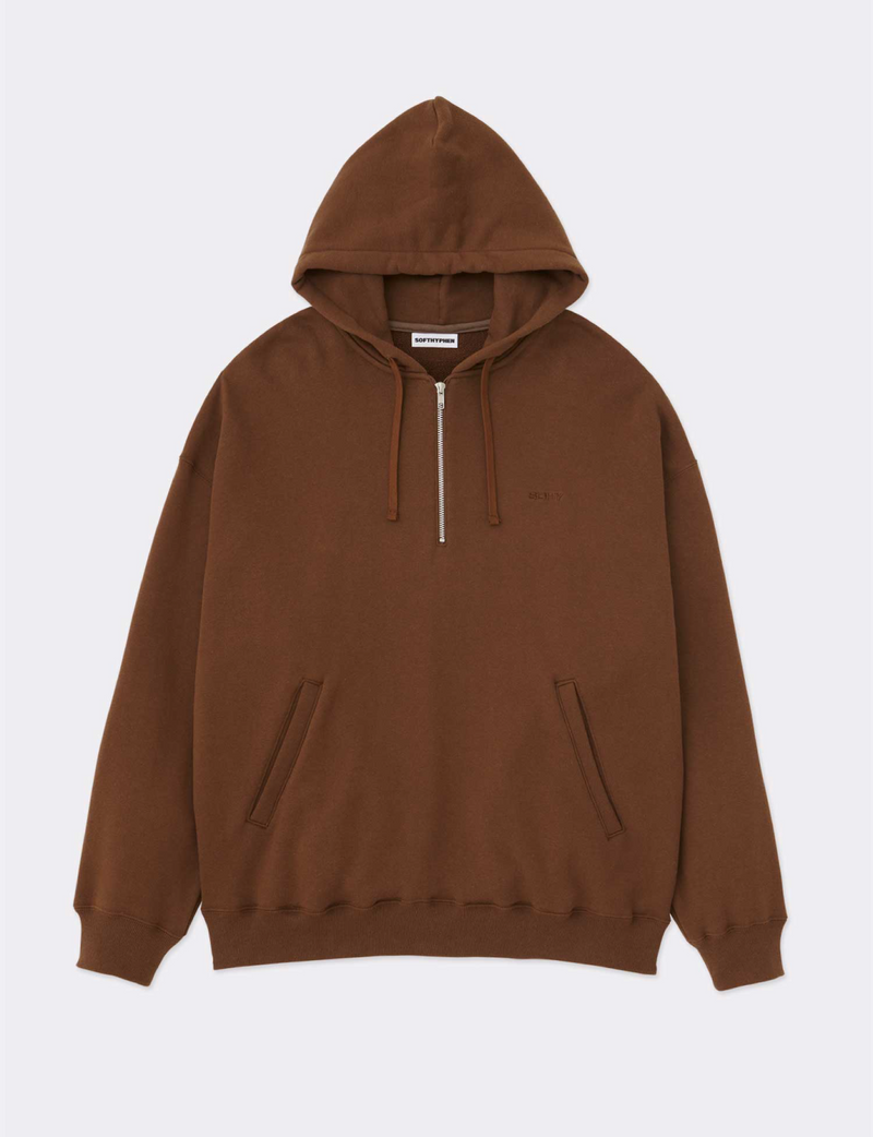 SOHY HALF ZIP UP HOODIE