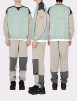 PANEL SHOULDER CREW NECK
